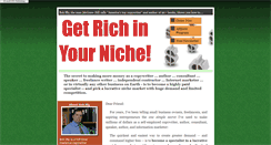 Desktop Screenshot of chooseyourniche.com